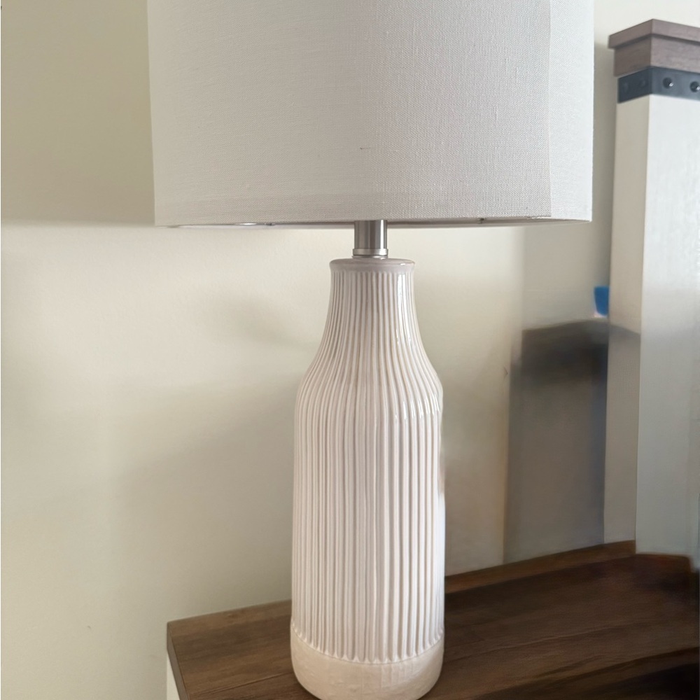 Elegant White Table Lamp